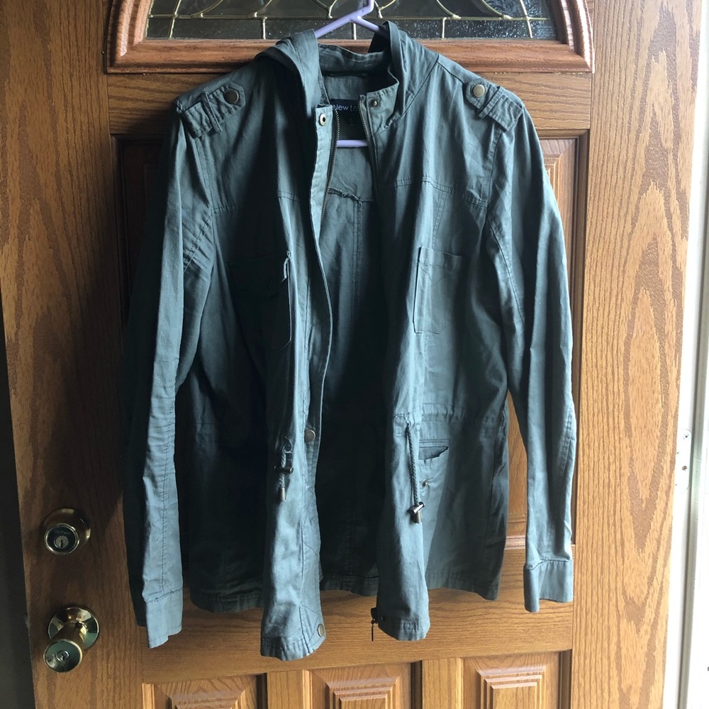 Woman’s army jacket